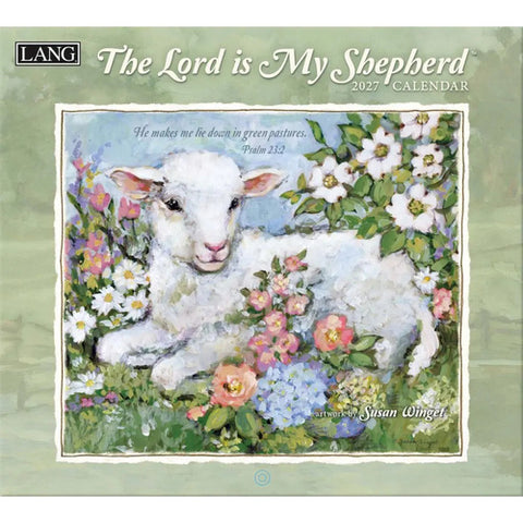 the lord is my shepherd, 2027 Wall Calendars 2799100