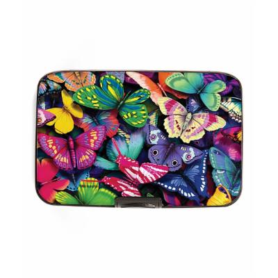 Monarch Butterfly Collage RFID Armored Wallet