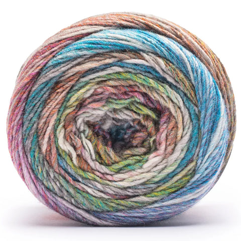 moonlight topaz, Roll With It Melange Multi-Color Yarn 5.29 oz E890
