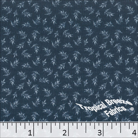 navy, Crepe Ripple Print Polyester Fabric 042621