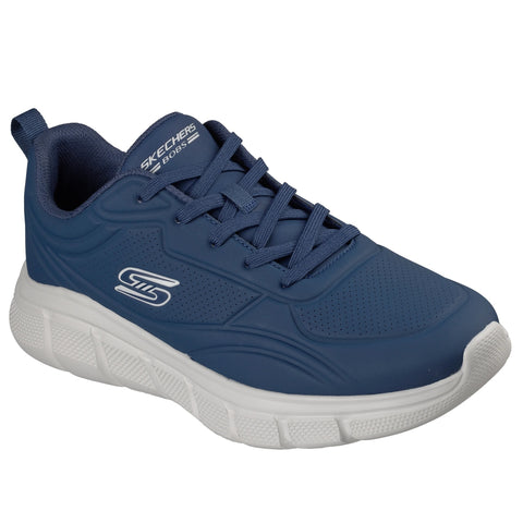 Skechers men's BOBS Sport B Flex Arctic Edge shoe in Navy