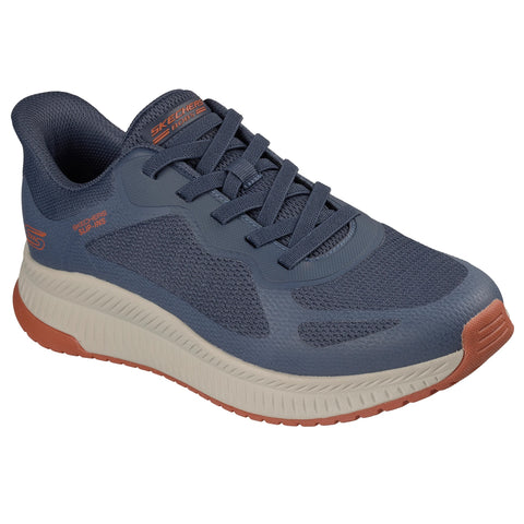 Skechers men's Slip-ins BOBS Sport Squad Chaos 4 shoe in navy