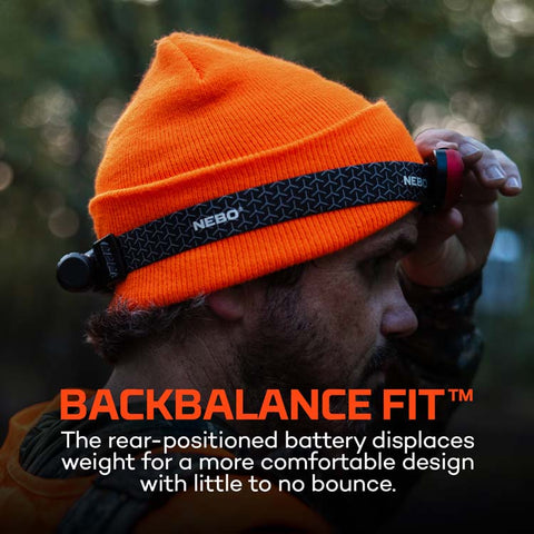 Fitting info for NEBO Illumatrace blood tracker Headlamp