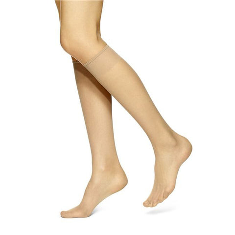 10 Pair Nylon Knee Highs NN1031