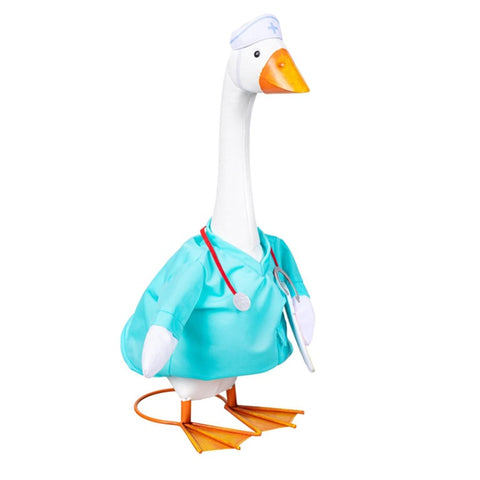 Nurse outfit for Giddy the Porch Goose