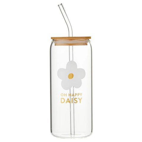 oh happy daisy, Cold Brew Glass Tumbler