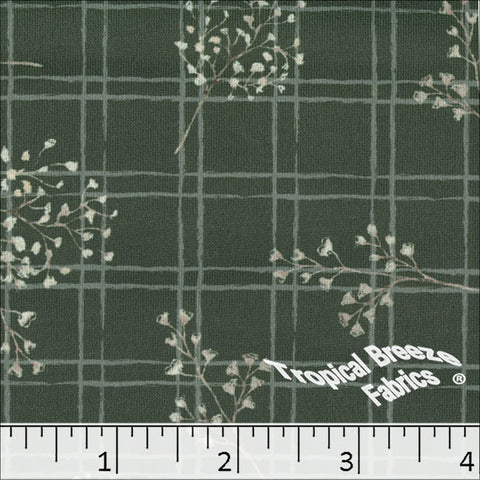olive, Soft Touch Knit Print Fabric 572628