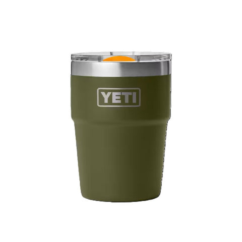 Olive Yeti Rambler 16 oz Stackable Cup