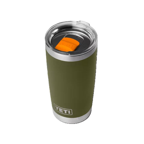 Olive Yeti Rambler 20 oz Travel Tumbler