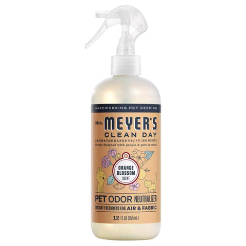 Mrs. Meyers Clean Day Pet Odor Neutralizer in orange blossom scent