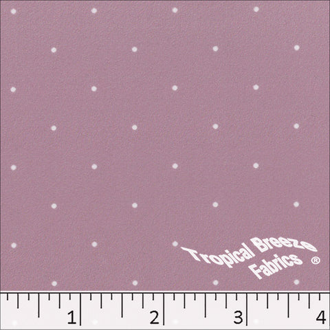orchid, Double Brushed Dot Print Fabric 572625