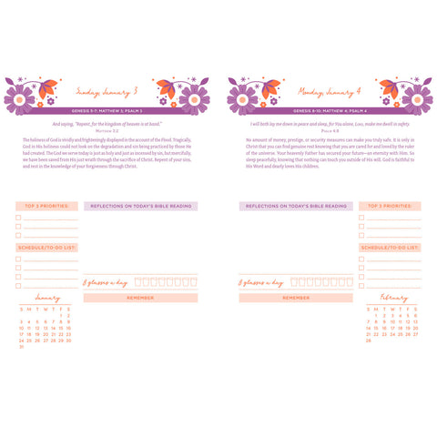 Read Through the Bible in a Year Planner 2027 9798891513365