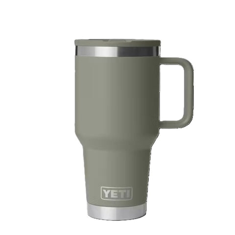 Yeti Rambler 30 oz. Travel Straw Mug in pampa green