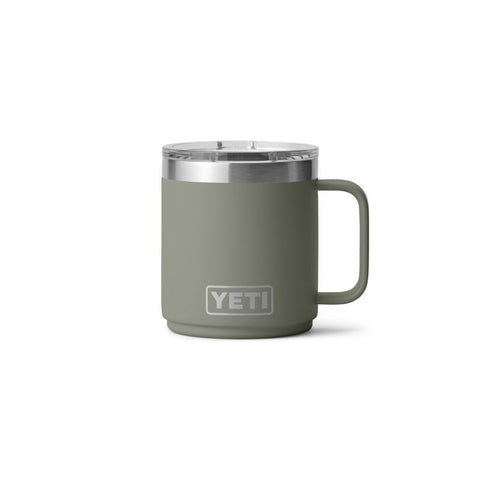 Yeti Rambler 10 oz Stackable Mug in pampa green