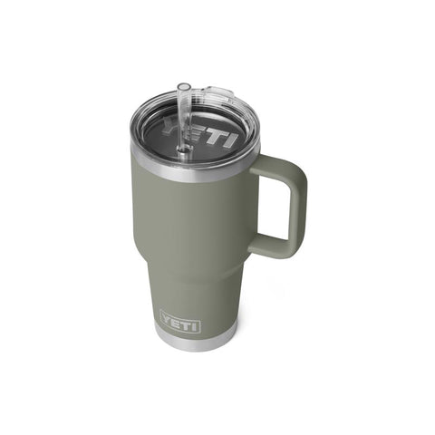 Pampa Green Rambler 35 oz Travel Mug with Handle