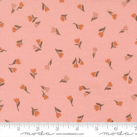 pink, Blossoms and Blooms Collection Tulips Cotton Fabric 39055