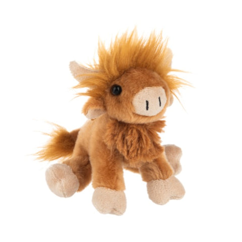 Soft Spots Highland Cow Plush Toy H15456