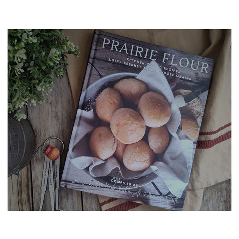 Prairie Flour Cookbook 6538 on tabletop