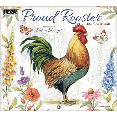 proud rooster, 2027 Wall Calendars 2799100