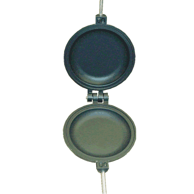 Palmer Round Pudgie Pie Iron Non-Stick RDTT