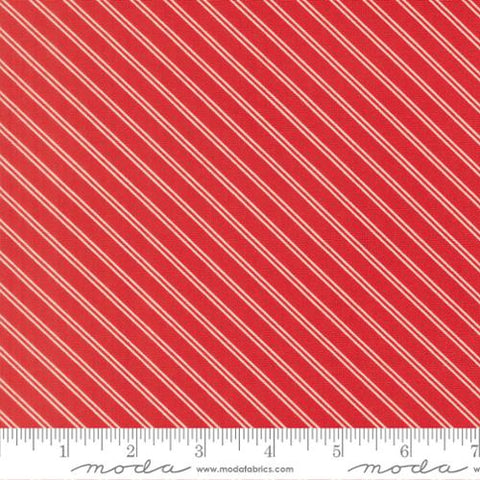 red, Bloomsberry Collection Stripes Cotton Fabric 55355