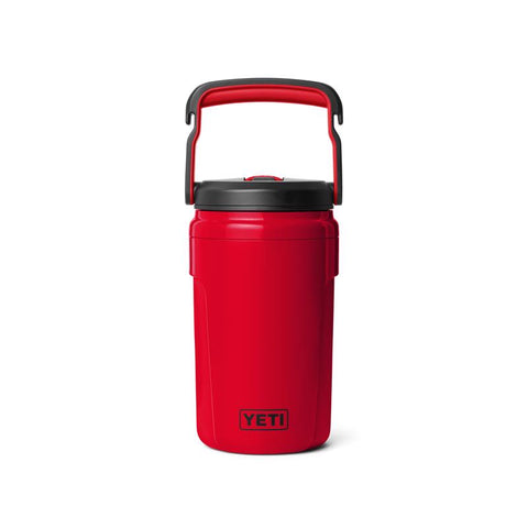 Yeti Silo 40 oz. insulated jug with straw cap in rescue red