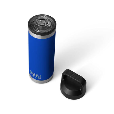 Royal Blue Yeti Rambler 18 oz bottle with chug cap