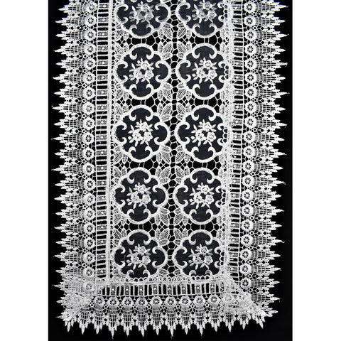 Sinobrite Square Lace Table Runner