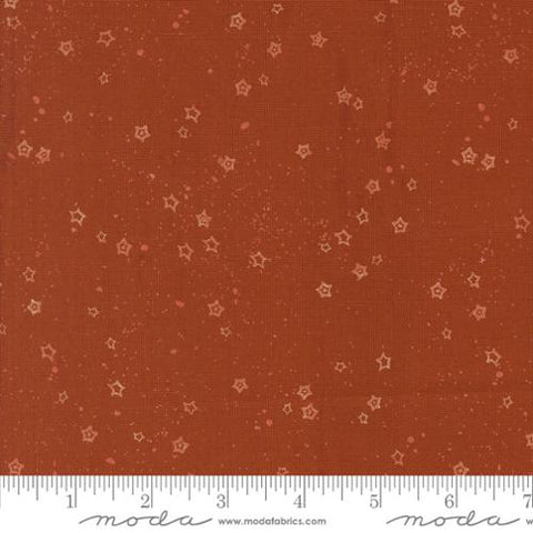 rust, Forged Found and Hand Me Down Collection Stardust Cotton Fabric 45637 