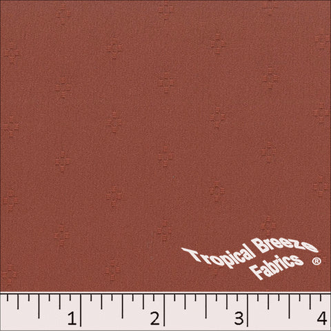 rust, Tirzah Polyester Fabric 075612