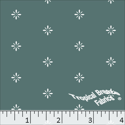 sage, Standard Weave Poly Cotton Fabric 6346