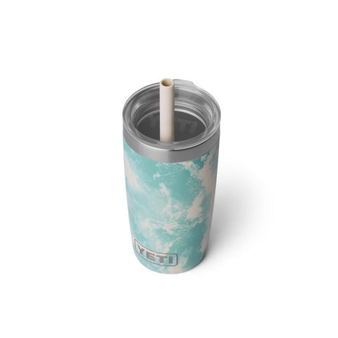 Yeti Rambler Jr. 10 oz. Straw Tumbler in sea view