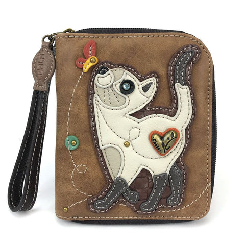 Slim cat, Zip-Around Wallets 839