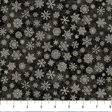snowflakes, Winter Woodland Cotton Fabric Collection 288