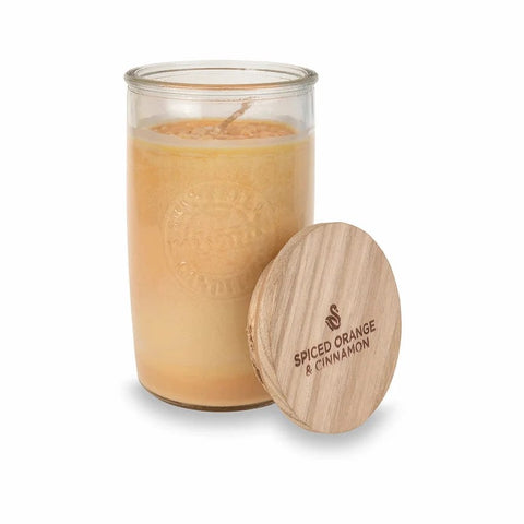 Spiced Orange & Cinnamon Logo Jar Candle