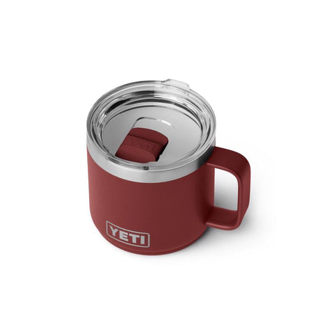 Yeti Rambler 14 oz. Stackable Mug in stag red