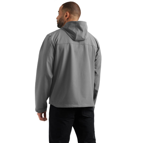 Carhartt men's Force Phoenix Jacket in Steel showing back