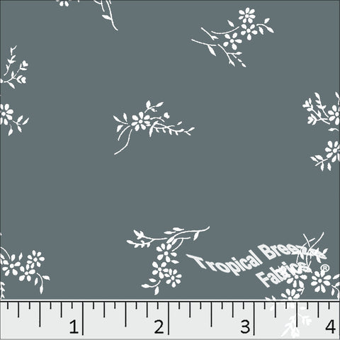 stone, Nubby Weave Poly Cotton Dress Fabric 6311