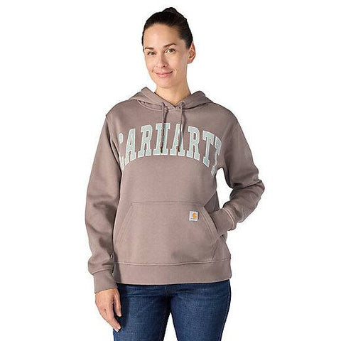 stone brown, Women's Marquette Varsity Sweatshirt 107881