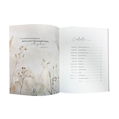 table of contents, Inspired Kitchen 26349