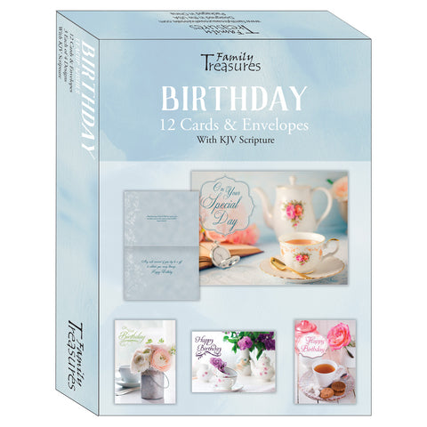 Box of birthday cards