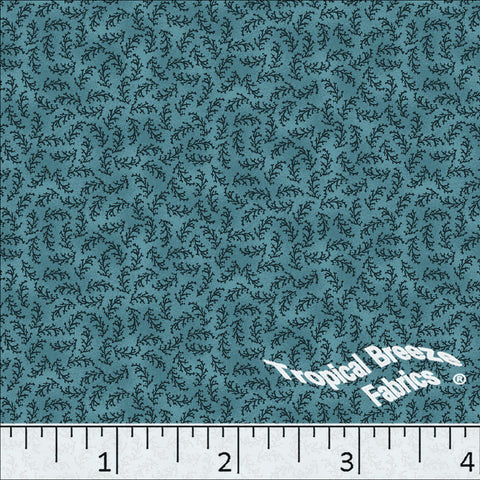 teal, Standard Weave Poly Cotton Fabric 6242