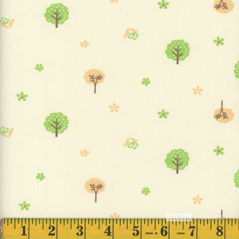 tree, Bamboo Cotton Knit Fabric 141
