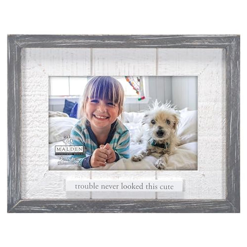 Trouble Never Looked So Cute picture frame