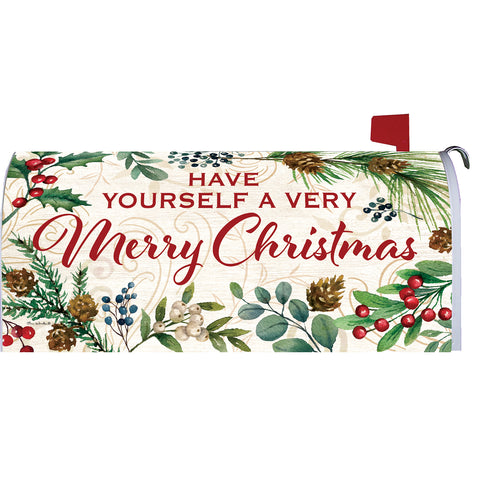 Very Merry mailbox makeover