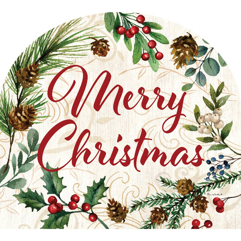 Custom Decor Arbor Mate garden sign showing very merry