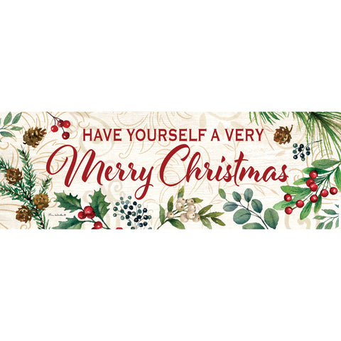 Custom Decor Signature Sign showing very merry