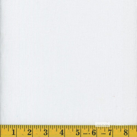 white, 100% Cotton Gauze Solid Color Fabric 1087