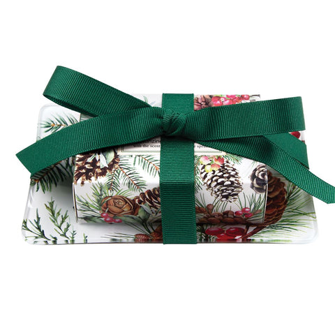 White Spruce Gift Soap Set GSS362
