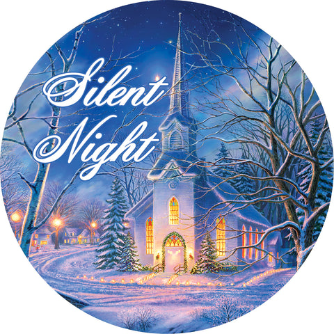 Winter church suncatcher